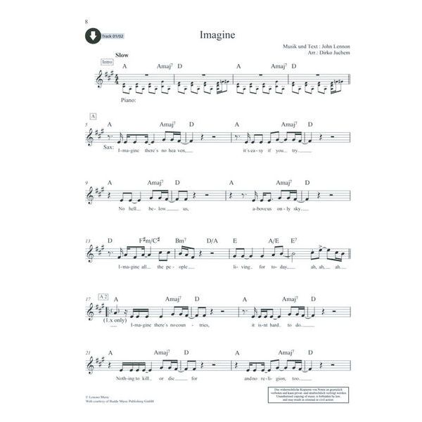 Schott Saxophone Lounge Best Of A-Sax