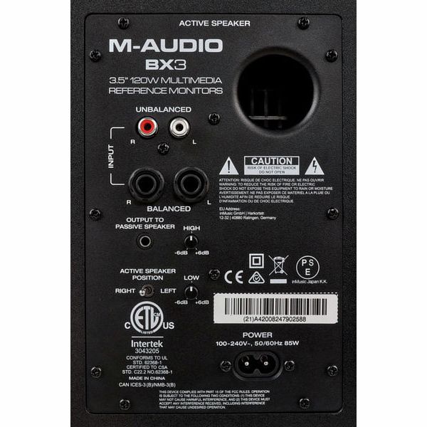 M-Audio BX3