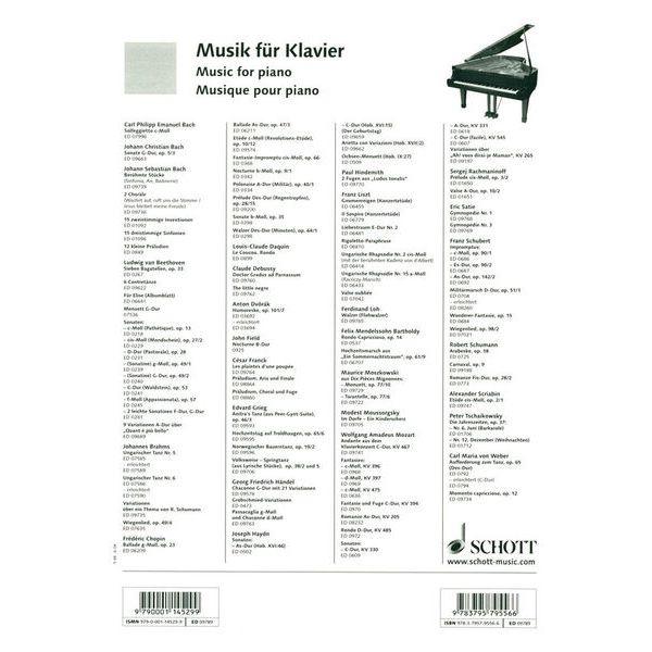 Schott Pachelbel Kanon Piano