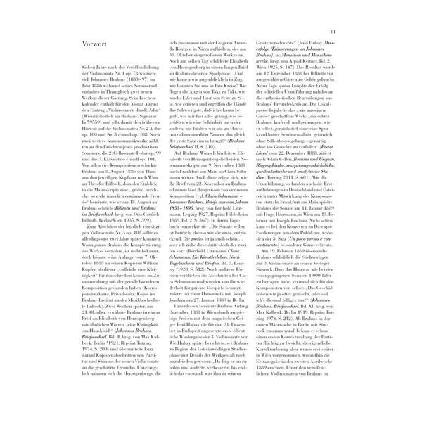 Henle Verlag Brahms Violinsonate d-moll