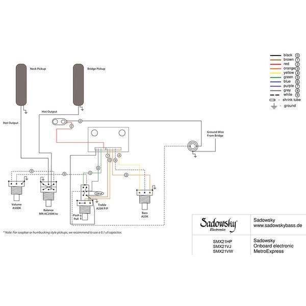 Sadowsky MetroExp21 HybPJ4 Morado SSM