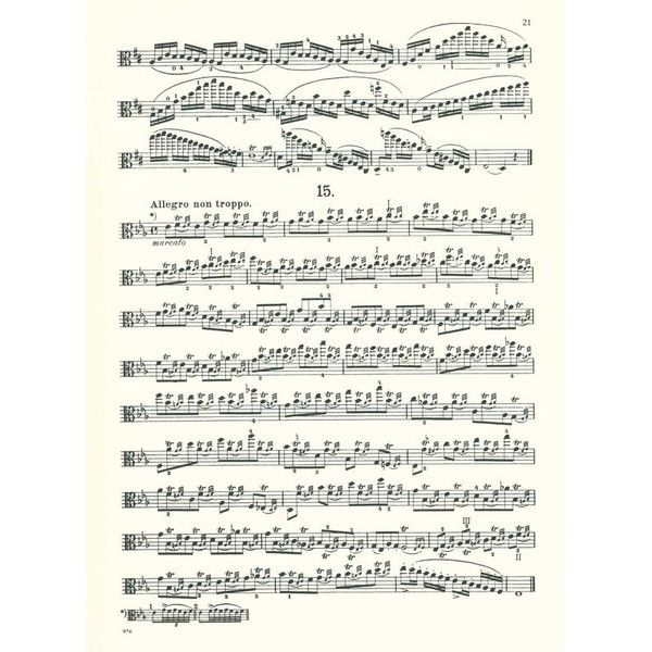 International Music Company Kreutzer 42 Studies Viola