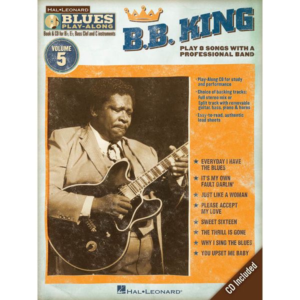 Hal Leonard Blues Play-Along B.B. King
