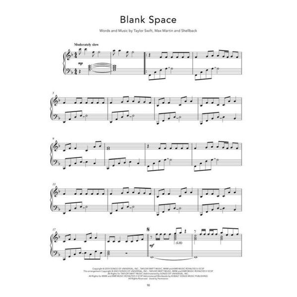 Hal Leonard Peaceful Pop Piano Solos