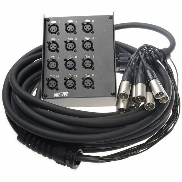 pro snake MTS12/0 S Multicore 15m