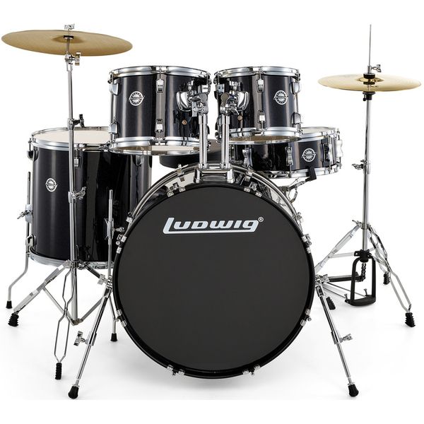Ludwig Accent Fuse 5pc Black