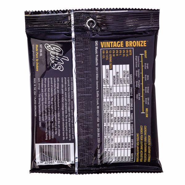 GHS VN-UL Vintage Bronze Ul Light