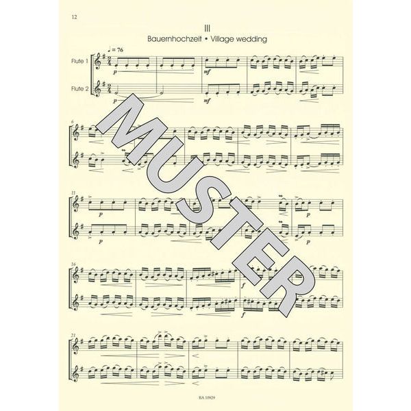 Brenreiter Smetana Die Moldau 2 Flutes