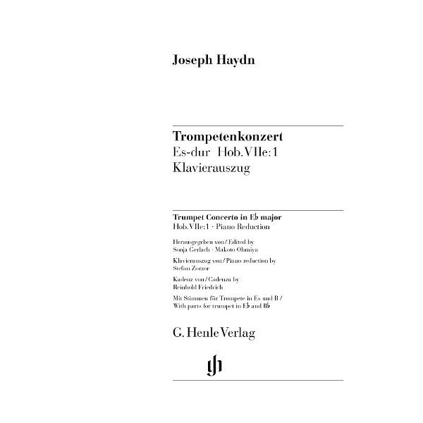 Henle Verlag Haydn Trompetenkonzert Es-dur