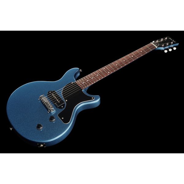 Harley Benton DC-Junior Pelham Blue Bundle