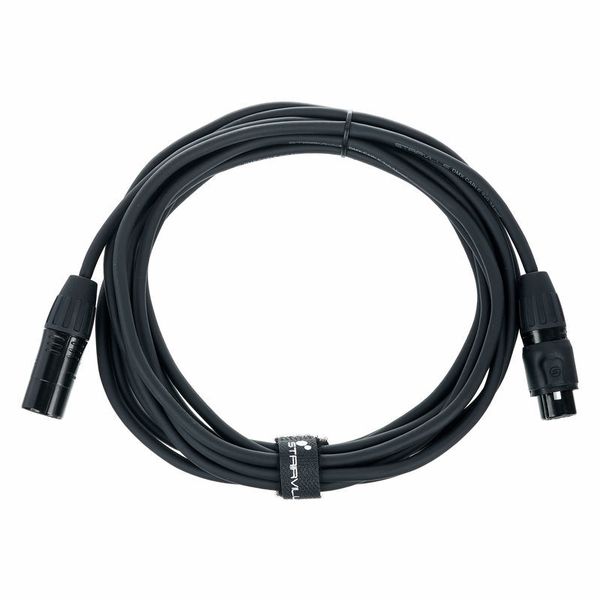 Stairville PDC5BK IP65 DMX Cable 5m 5pin