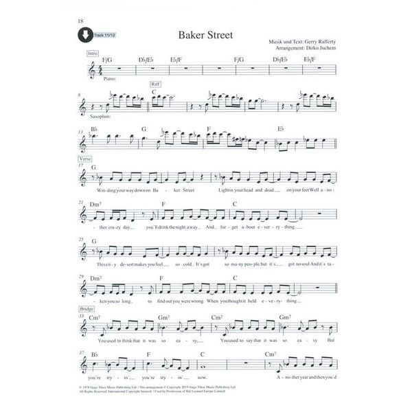 Schott Saxophone Lounge Best Of A-Sax