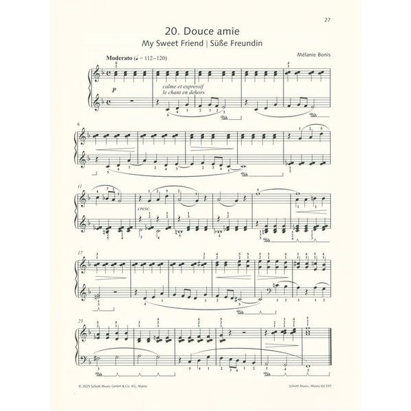 Schott Bonis Album pour les tout