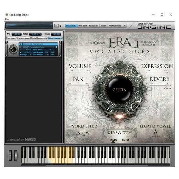 Best Service Era II Vocal Codex