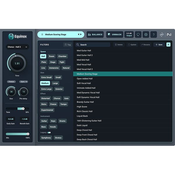 iZotope Equinox CG Stratus or Symphony