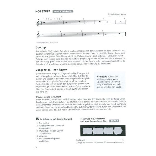 Schott Jeder kann Saxonett