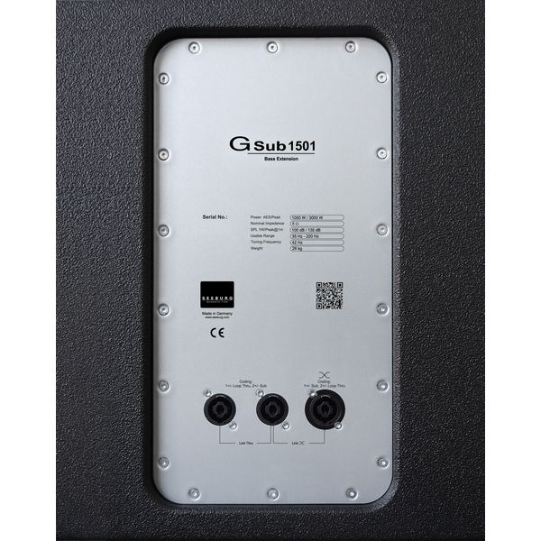 Seeburg Acoustic Line A3/G Sub 1501 Power Bundle