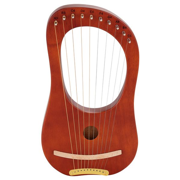 Thomann LH10B Lyre Harp 10 Strings BR