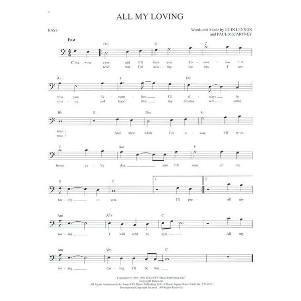 Hal Leonard Easy Pop Melodies Double Bass