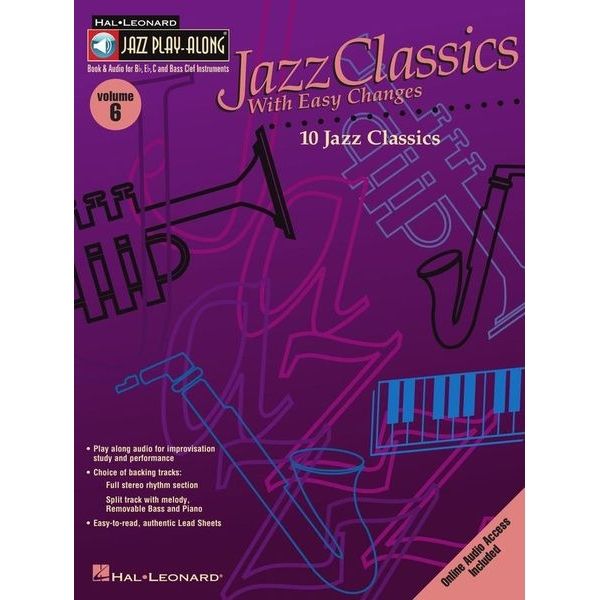 Hal Leonard Jazz Play-Along Jazz Classics