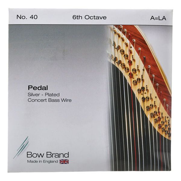 Bow Brand Pedal BW Silver 6th A No.40