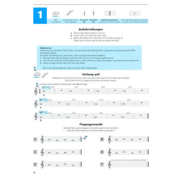 De Haske H&ouml;ren Lesen Schule 1 Flute