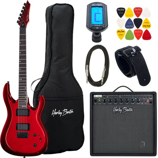 Harley Benton R-446 Blood Metallic Set