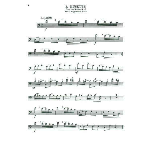 Hal Leonard Bach for the Young Bass Player