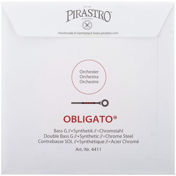 Pirastro Obligato G Double Bass 4/4-3/4