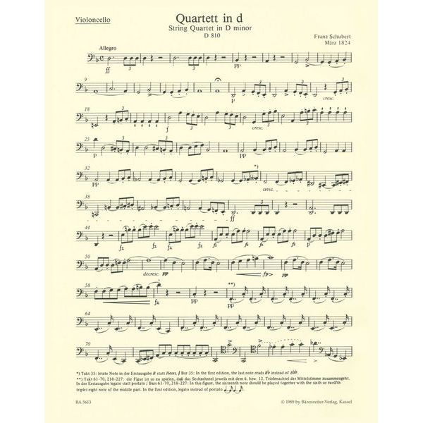 Brenreiter Schubert Tod und das Mdchen