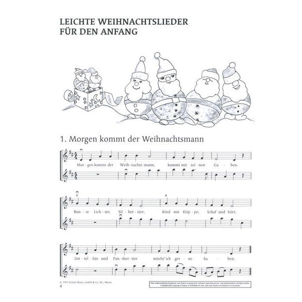 Schott Fr&ouml;hliche Weihnachtslieder