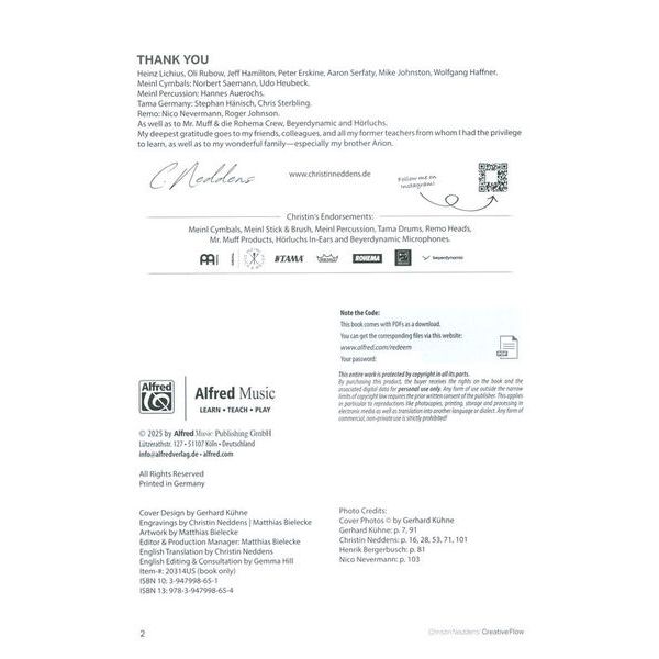 Alfred Music Publishing Christin Neddens International