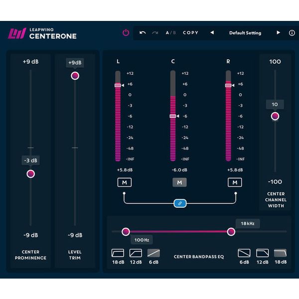Leapwing Audio CenterOne
