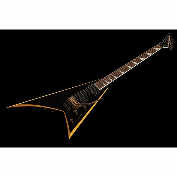 Jackson RRX24 Black with Yellow Bevels