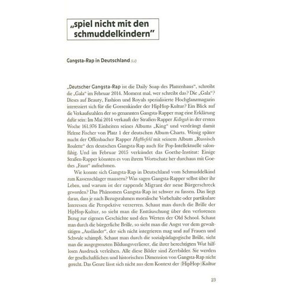 Hannibal Verlag 35 Jahre Hiphop in Deutschland