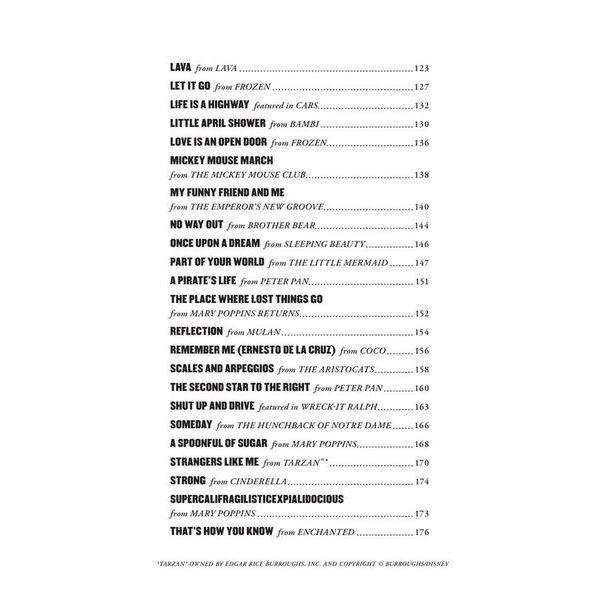 Hal Leonard Little Black Book Disney Uku