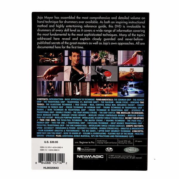 Hudson Music Jojo Mayer Secret Weapons 1