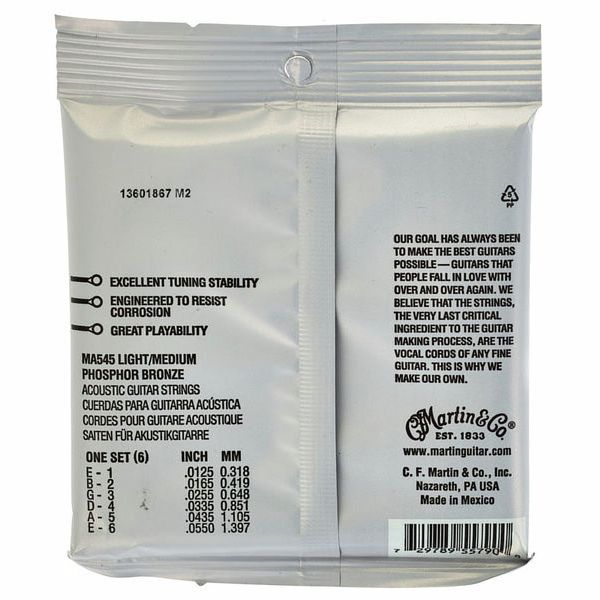 Martin Guitar MA-545 Authentic Acoustic Set