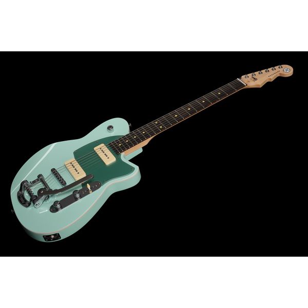 Reverend Charger 290 Bigsby Chron. Blue