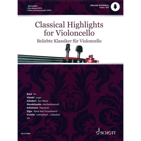 Schott Classical Highlights Cello