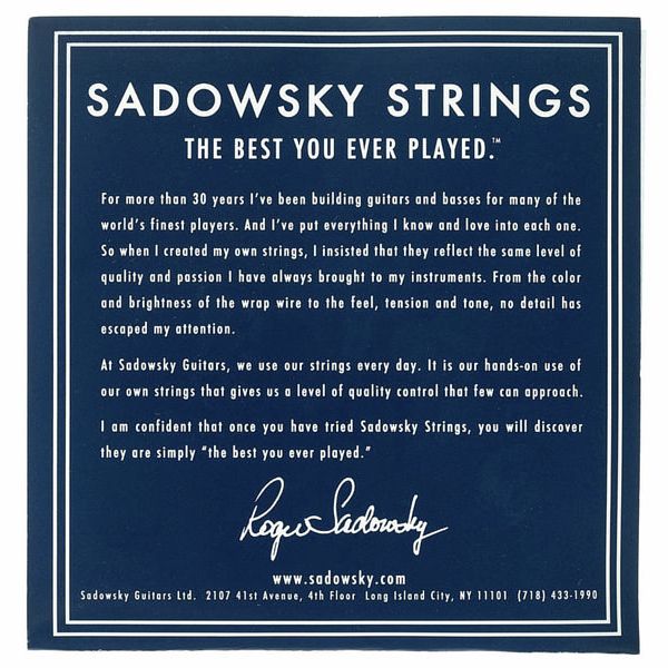 Sadowsky Blue Label SBN40