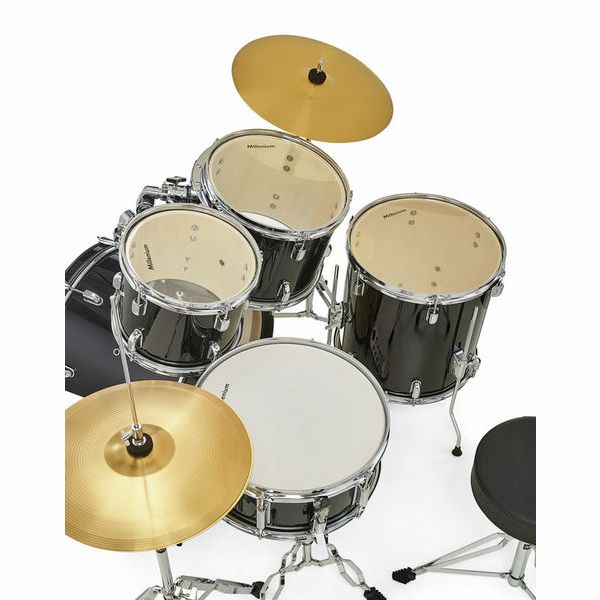 Millenium Focus 18 Drum Set Black