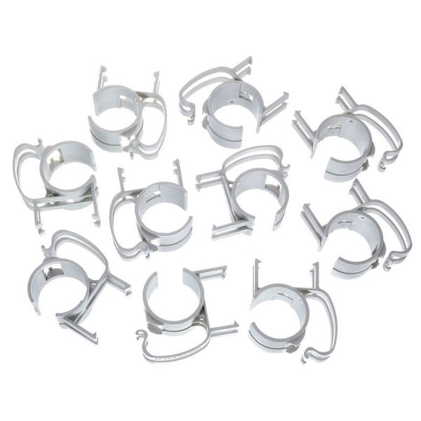 Stairville Snap silver 10 pcs