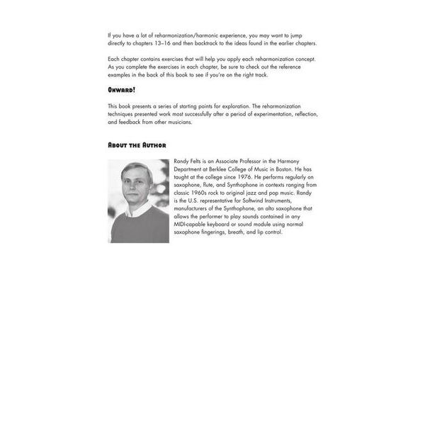 Berklee Press Reharmonization Techniques