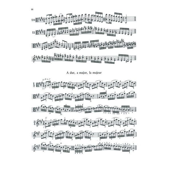 Ries und Erler Musikverlag Das Skalensystem for Viola