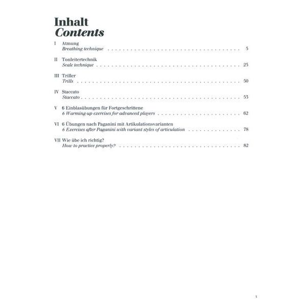 Schott Die Technik des Oboenspiels