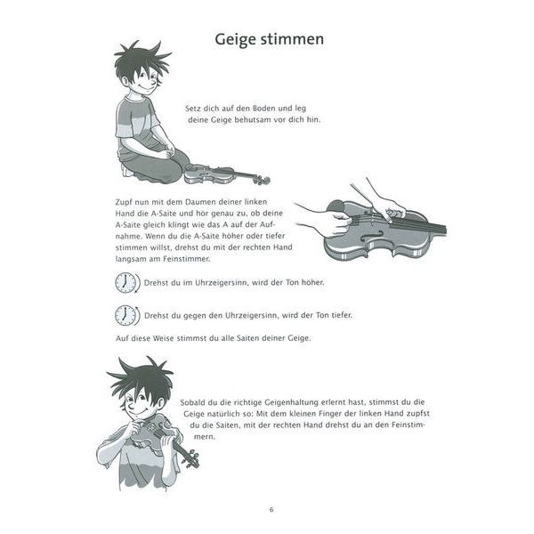Holzschuh Verlag Fiedel Max Vorschule Violine