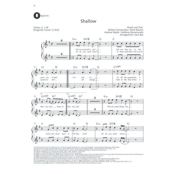 Schott Pop For Alto Saxophone 3