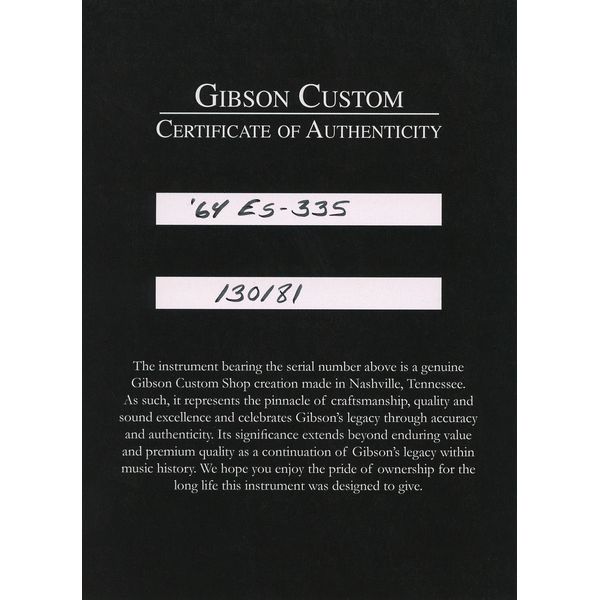 Gibson 1964 ES-335 Silver Mist VOS
