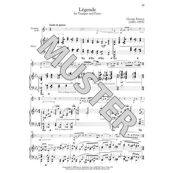 G. Schirmer Trumpet Collection Advanced